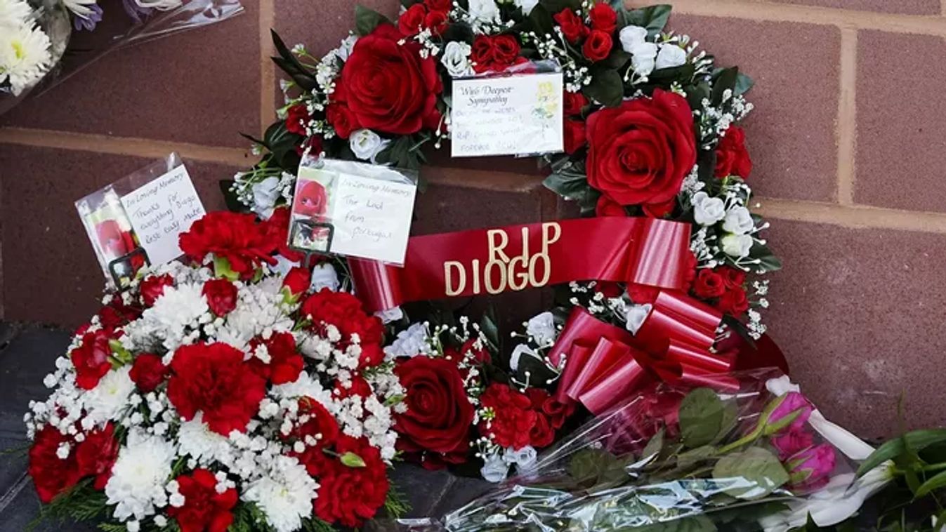 Miskolcon is megemlékezést tartanak a tragikus balesetben elhunyt Diogo Jota emlékére