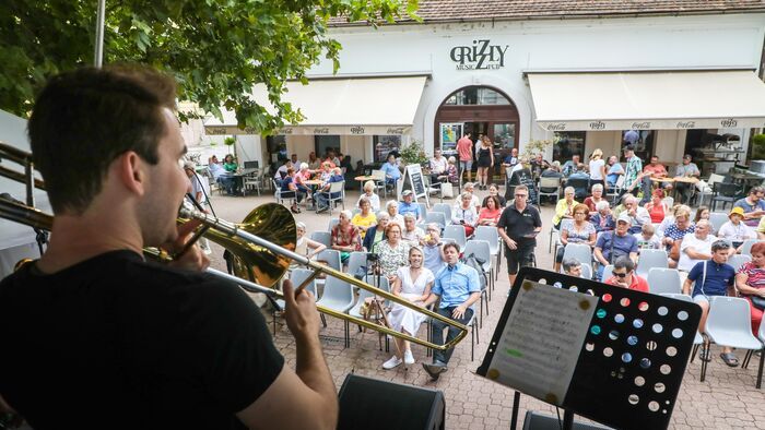 A VIII. Dixie és Jazz Fesztivál megnyitója