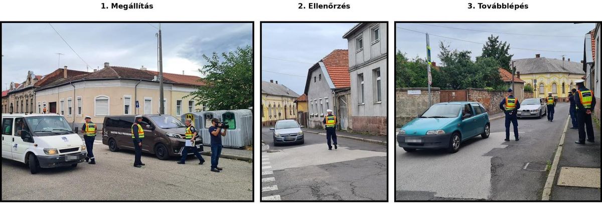 rendőrség, ellenőrzés