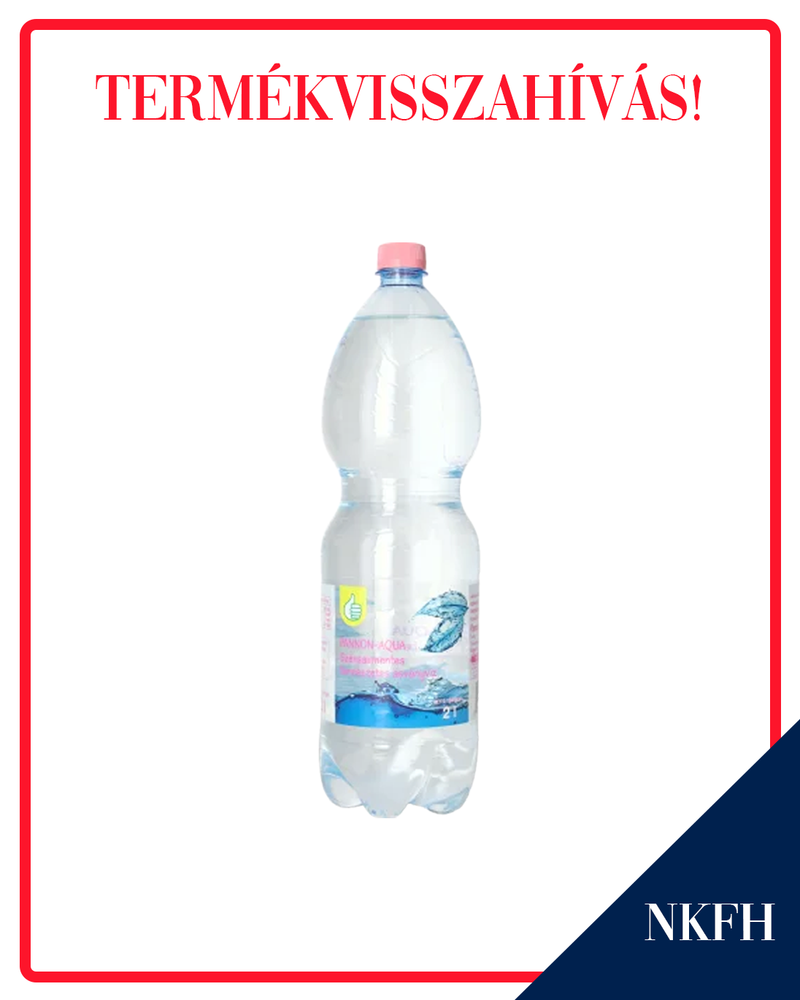 termékvisszahívás, ásványvíz, auchan