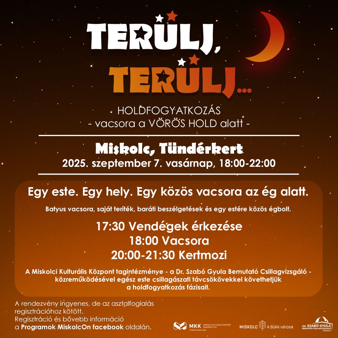 Fantasztikus program lesz a diósgyőri Tündérkertben.
