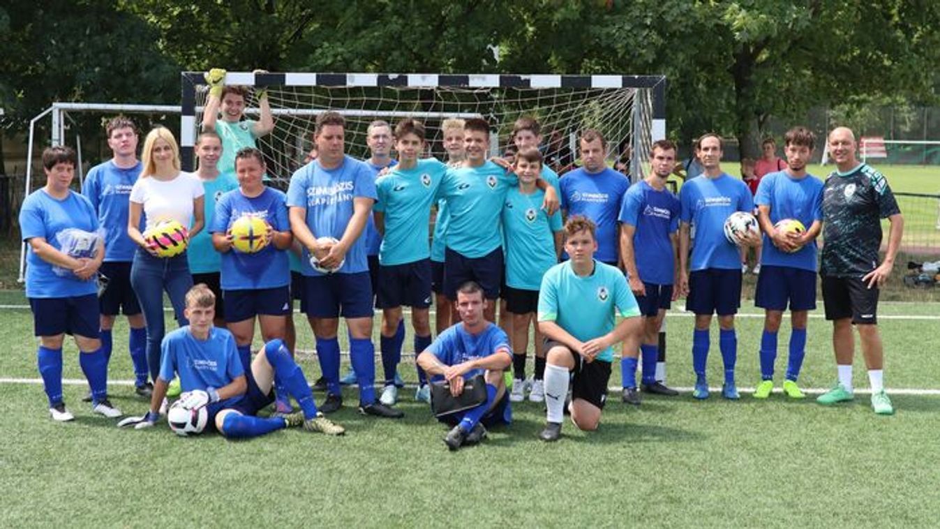 „A sport egészségmegőrző hatása mellett az önbizalmukat is erősíti a csapathoz való tartozás”– Idegenben játszhatott a Szimbiózis FC