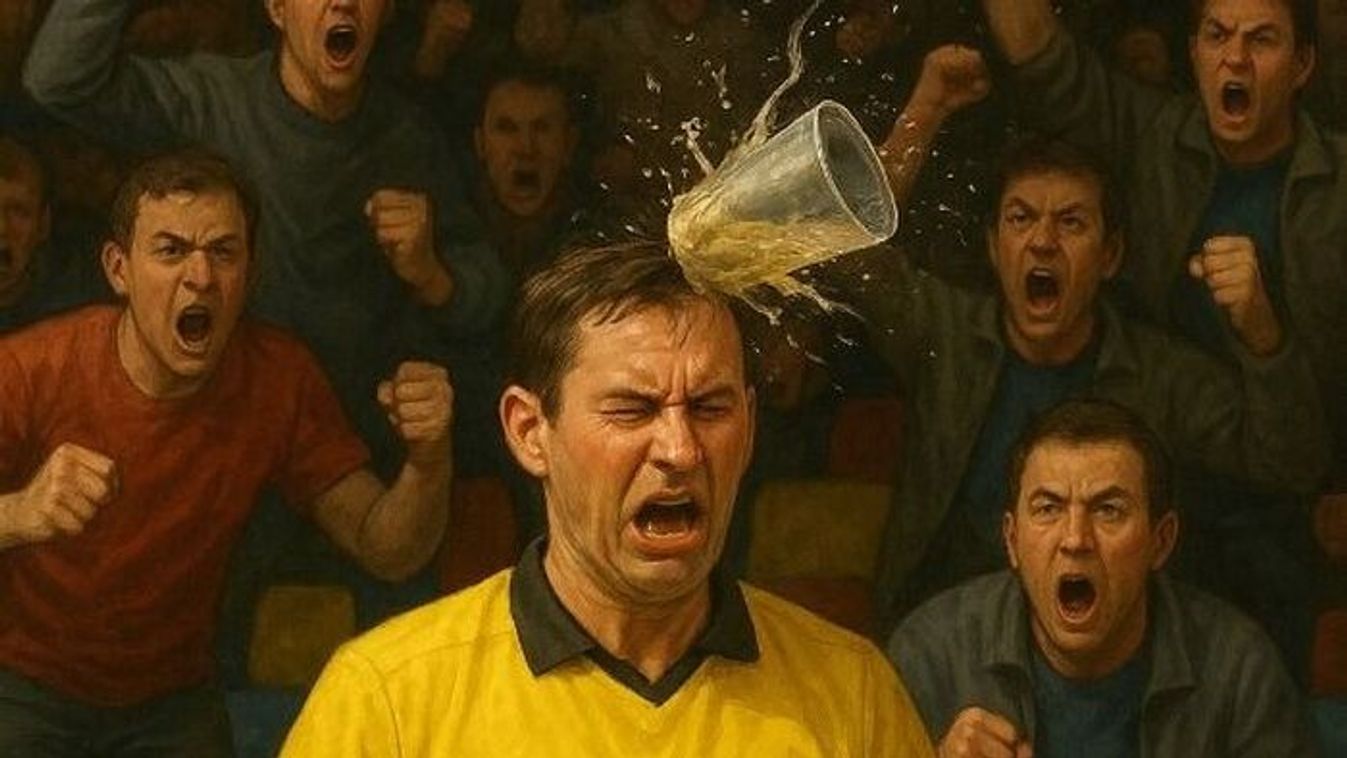 Repült a pohár, jött a büntetés – Balhé a vármegyei fociban