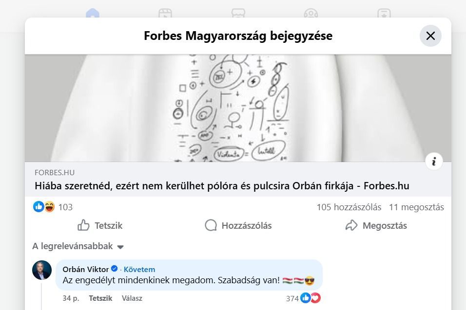 Orbán Viktor engedélyt adott: szabad az ATV-s firkából készült pólók és ...