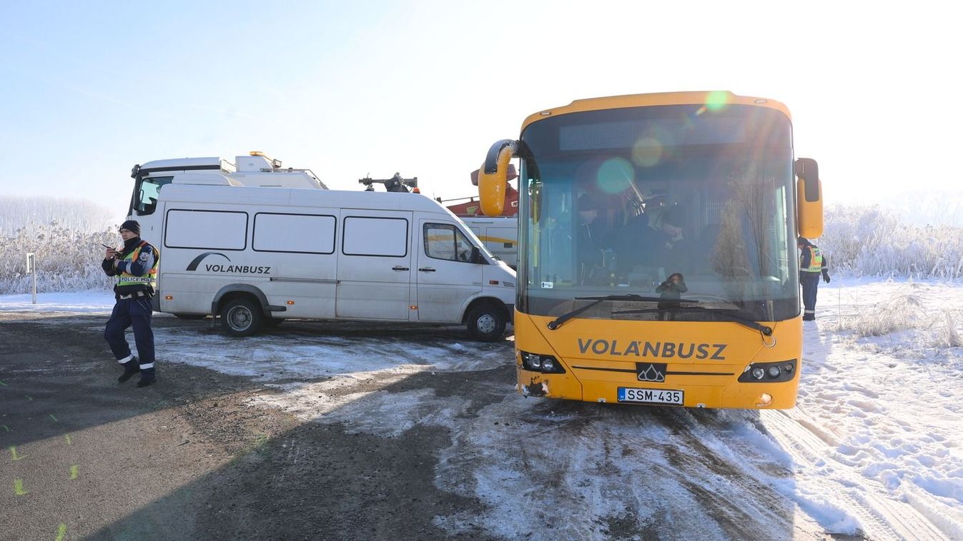 Így történt a borsodi tragédia, amelyben elhunyt a buszsofőr Kép