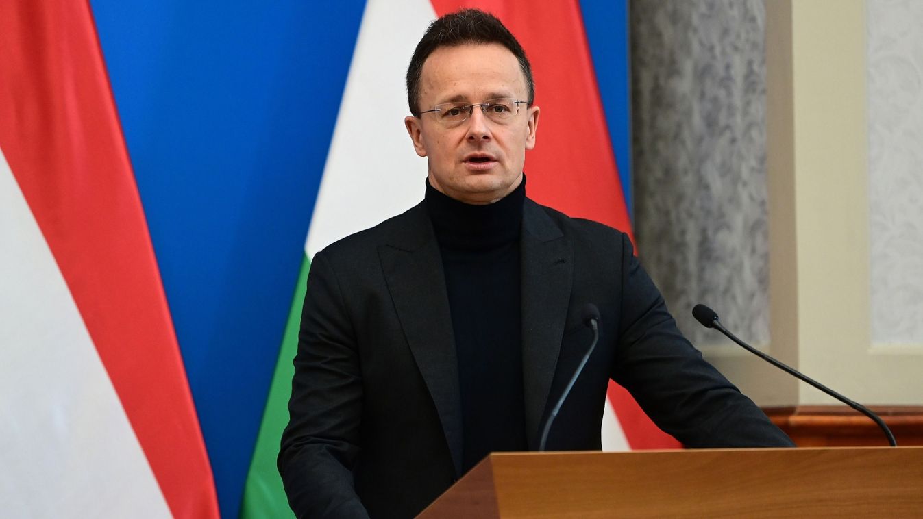 Szijjártó: amíg mi vagyunk kormányon, Ukrajna biztosan nem lesz az EU tagja Kép