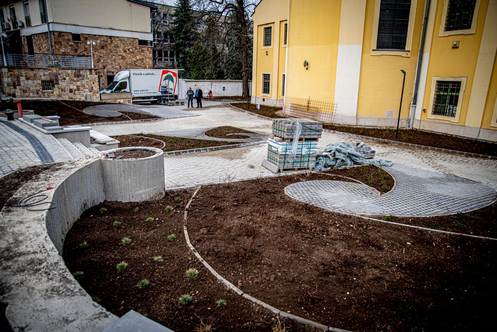 20260317 Miskolc A mindszenti temető kápolnáját felújítják kívül és belül is Fotó: Takács József TJ Észak-Magyarország