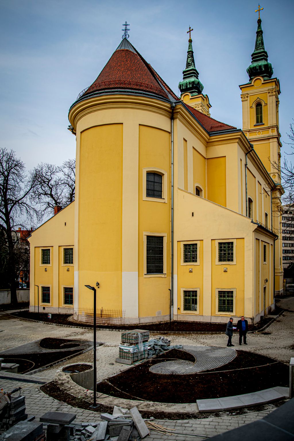20260317 Miskolc A mindszenti temető kápolnáját felújítják kívül és belül is Fotó: Takács József TJ Észak-Magyarország