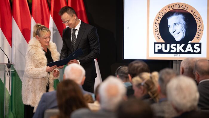 Puskás Ferenc unokája magyar állampolgárságot kapott