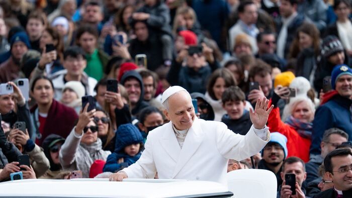 XIV. Leó pápa első alkalommal vezeti a nagyhét szertartásait