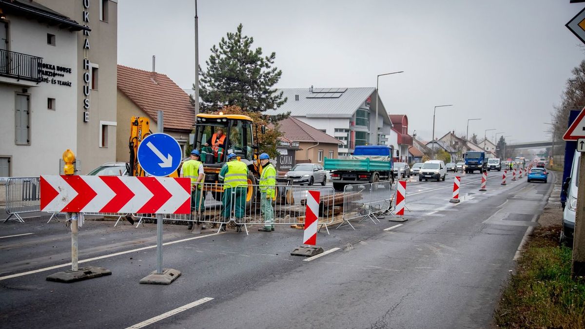 Újabb forgalomkorlátozások lesznek a 3-as számú főút miskolci szakaszán