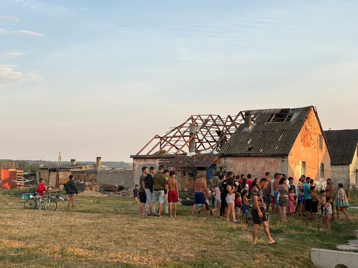 A vihar nem kímélte a tetőszerkezetet sem
