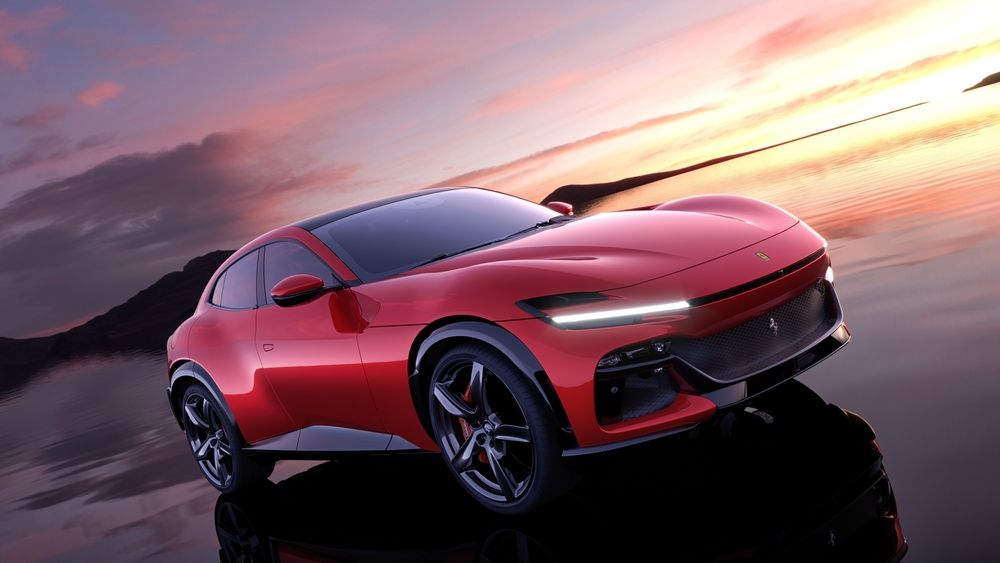 Szczecin,,Poland-october,2022:ferrari,Purosangue:,V12,,725,Hp,-,Here's,The