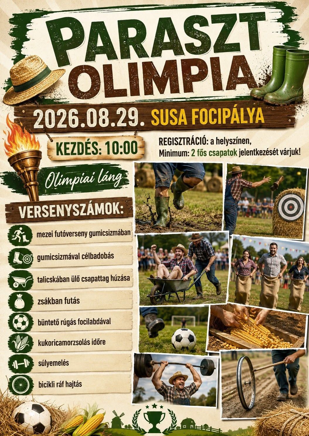 Olimpia lesz Susán