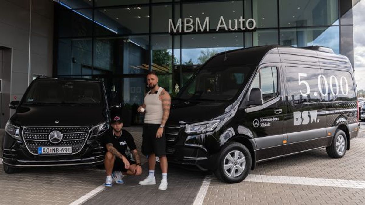 A BSW-nek adta át 5000. autóját a Mercedes-Benz Miskolc