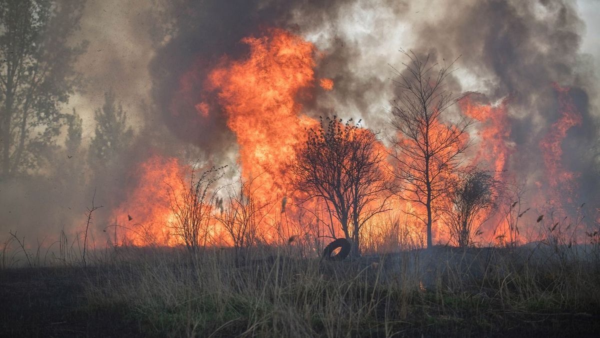 Lángokban áll a szemét Szikszónál, több tűzoltóegység is a helyszínen