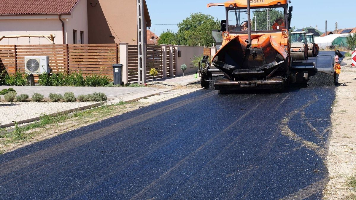 Sajtóközlemény – Belterületi utak újultak meg három dél-borsodi településen