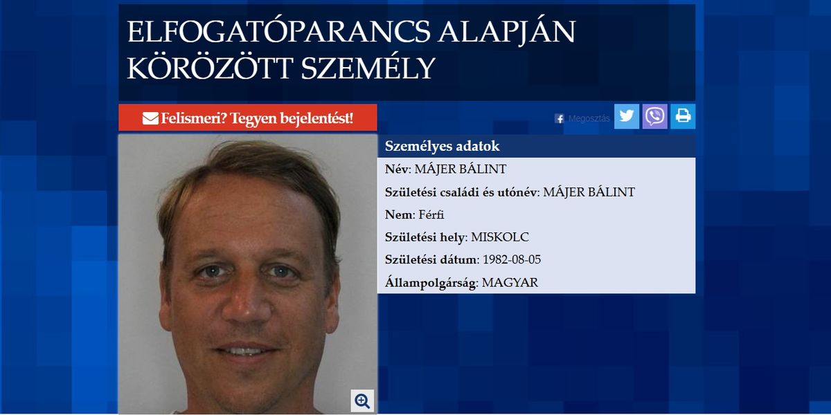 Elfogatóparancsot adtak ki a lélegeztetőgép-ügy kulcsszereplője ellen